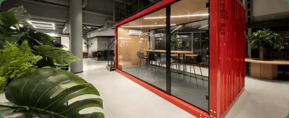 Talent Garden Vilnius – Darbo erdvių interjeras