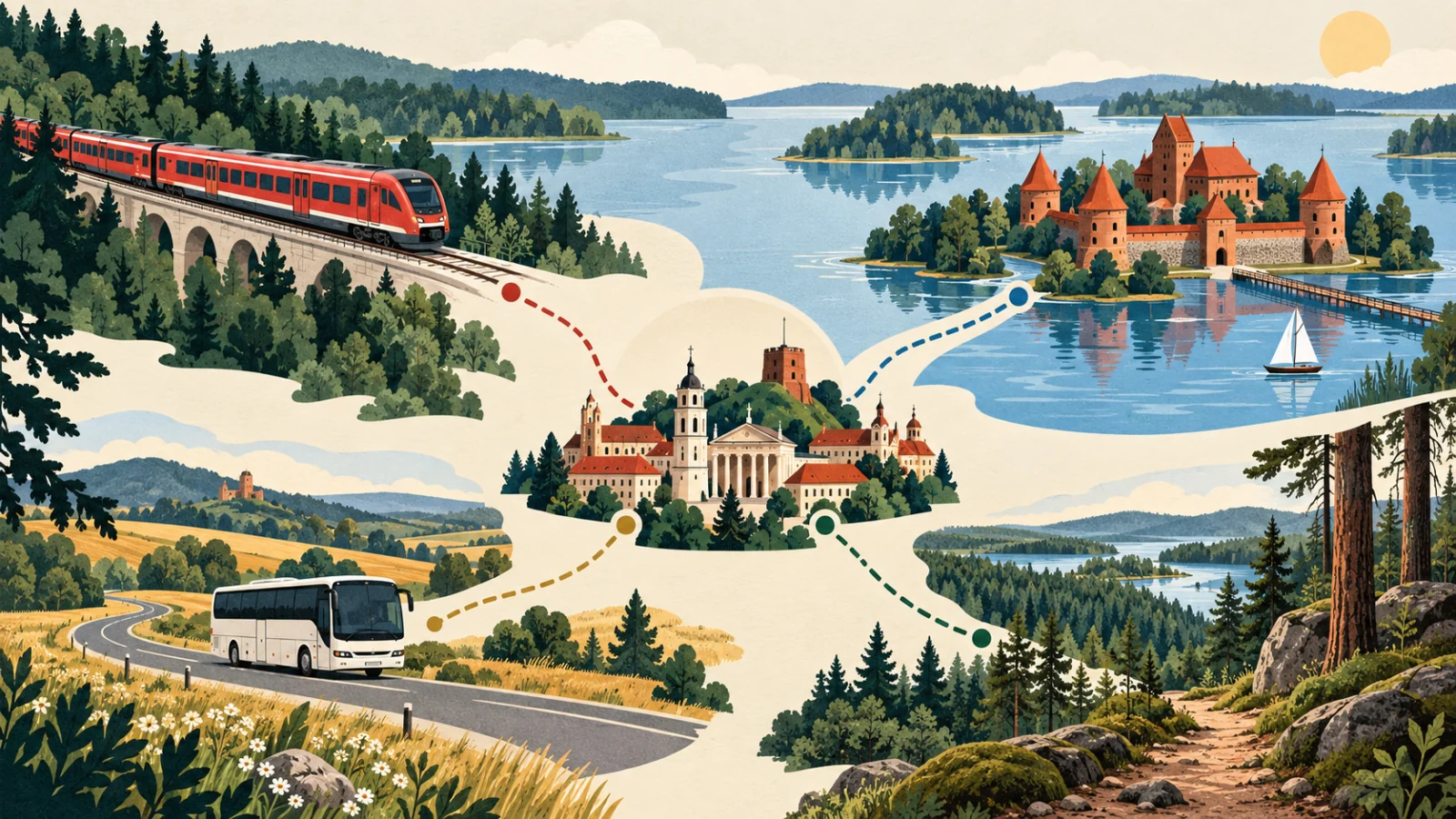 Day trips from Vilnius: five plans by time and transport | VisitVilnius.lt