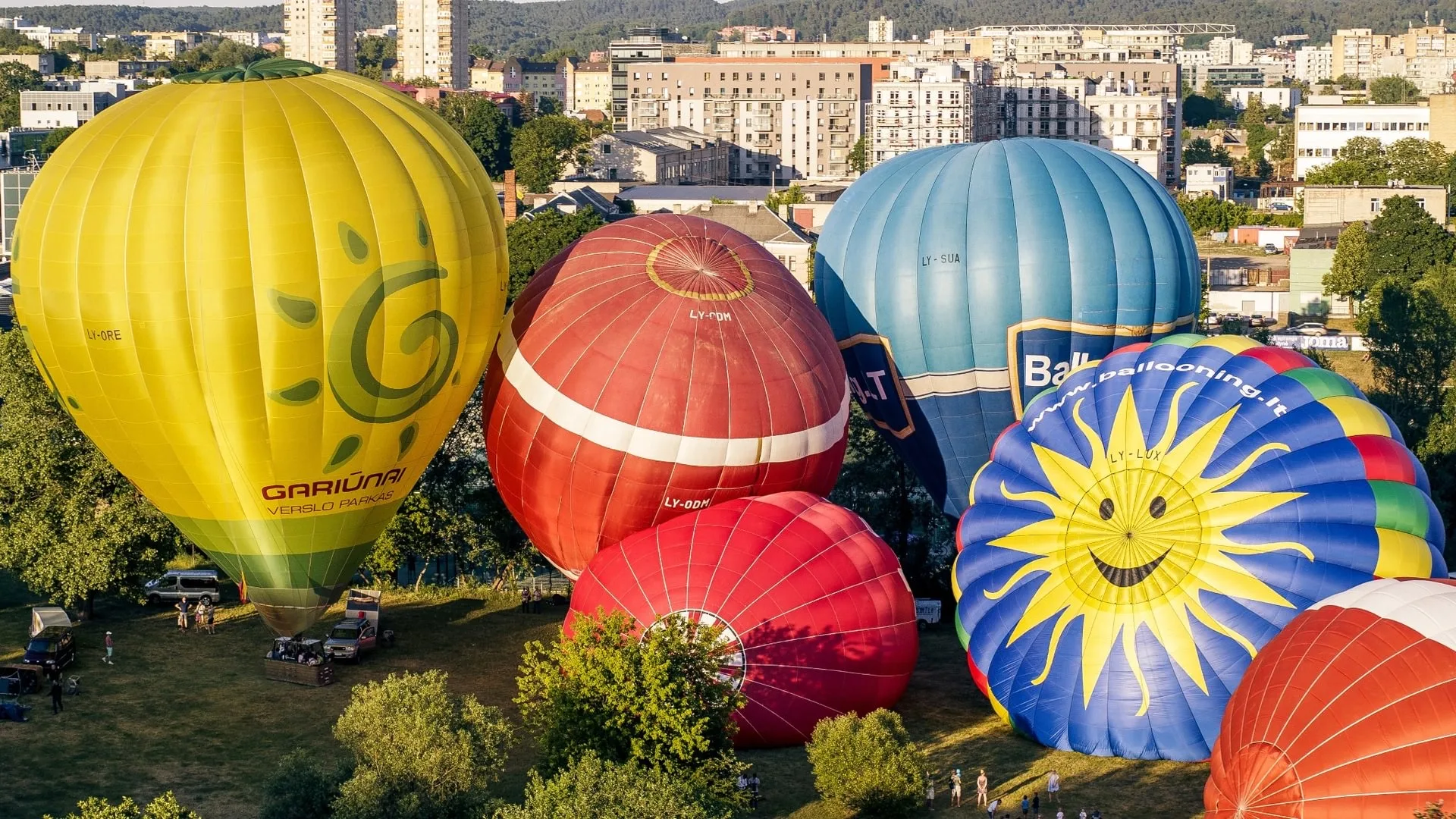Heißluftballonfahrt in Vilnius 2026