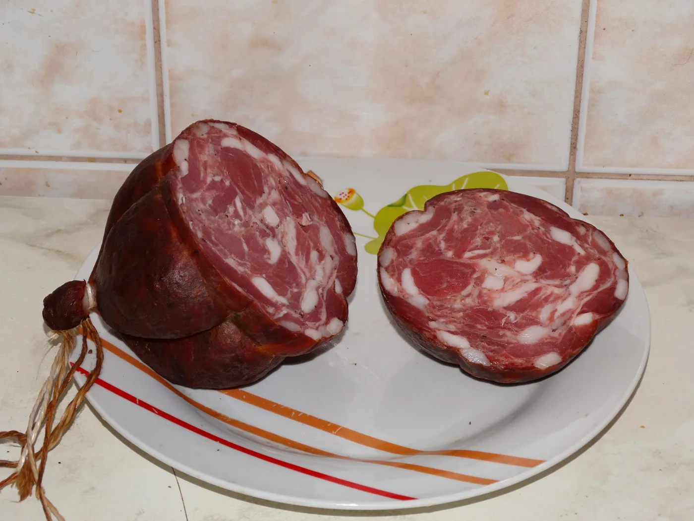 Skilandis – produit de viande lituanien séché et fumé