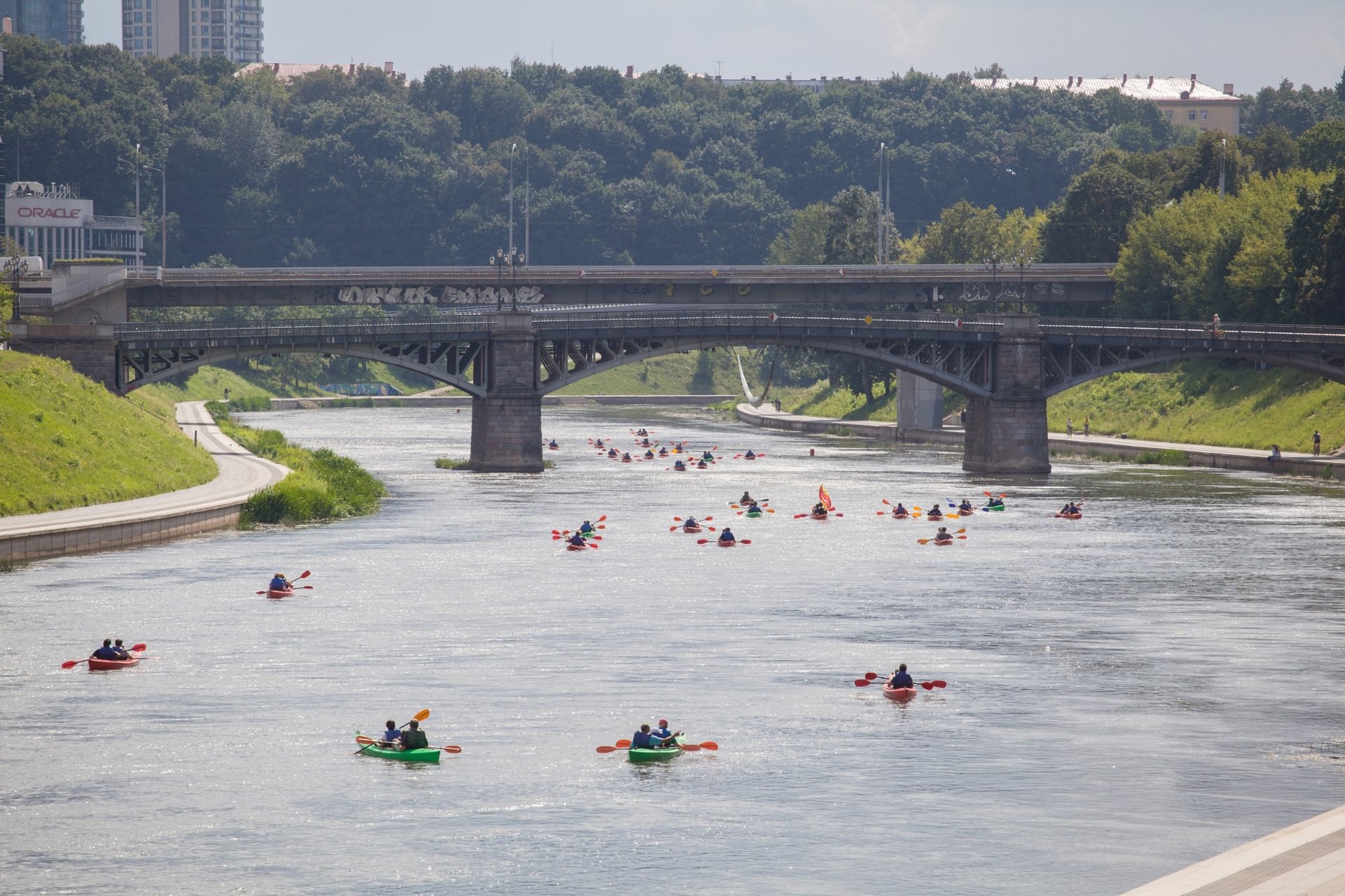 Kayak à Vilnius: meilleures routes et tours 2026