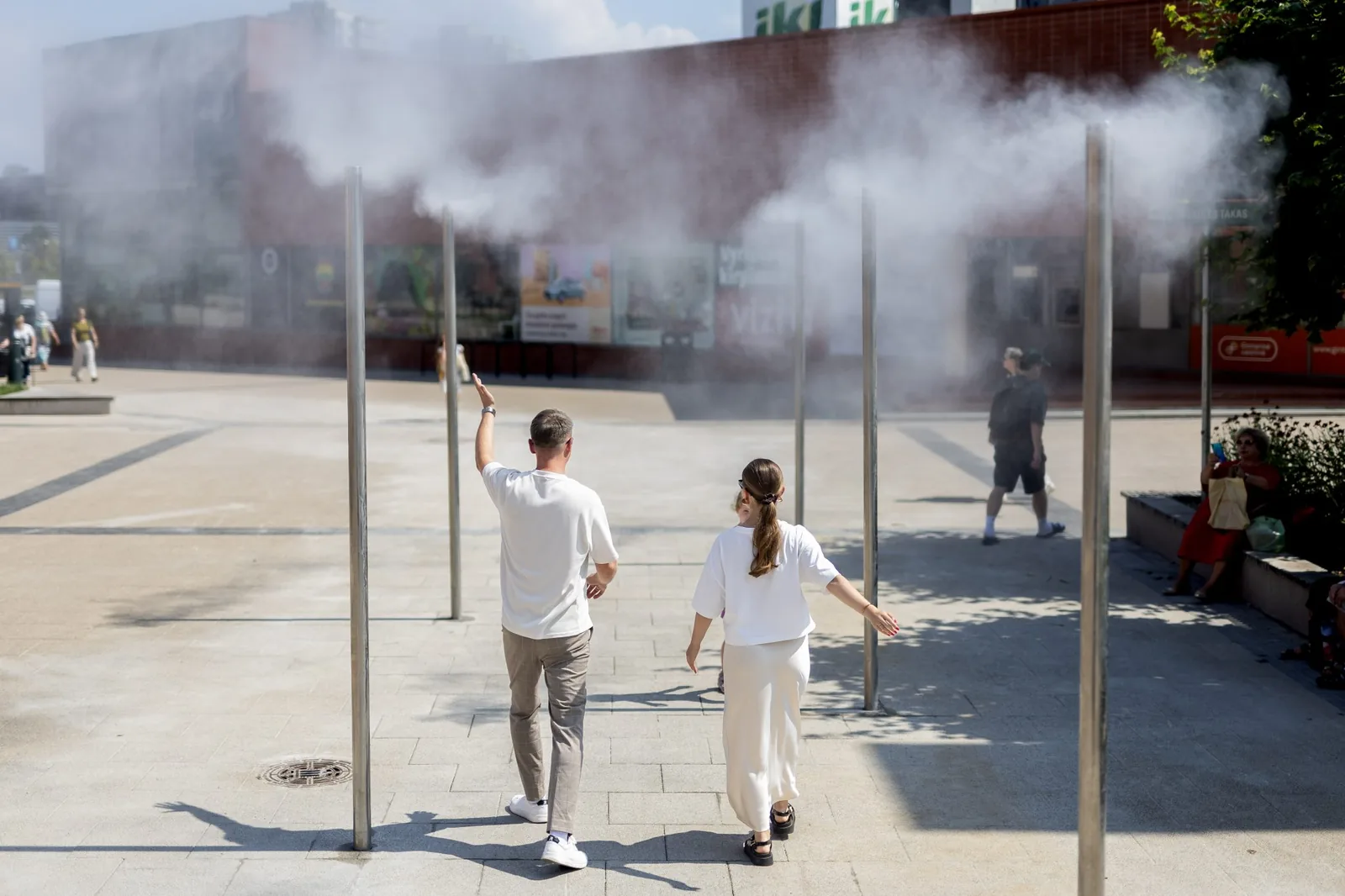 Pirmoji Vilniaus mieste stacionari vandens rūko sistema