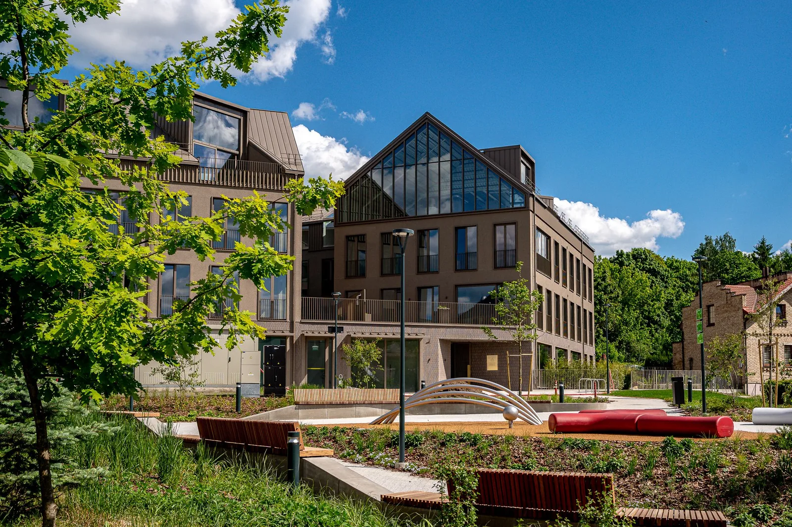 Sanguškų parkas, naujas kvartalas Vilniaus senamiestyje
