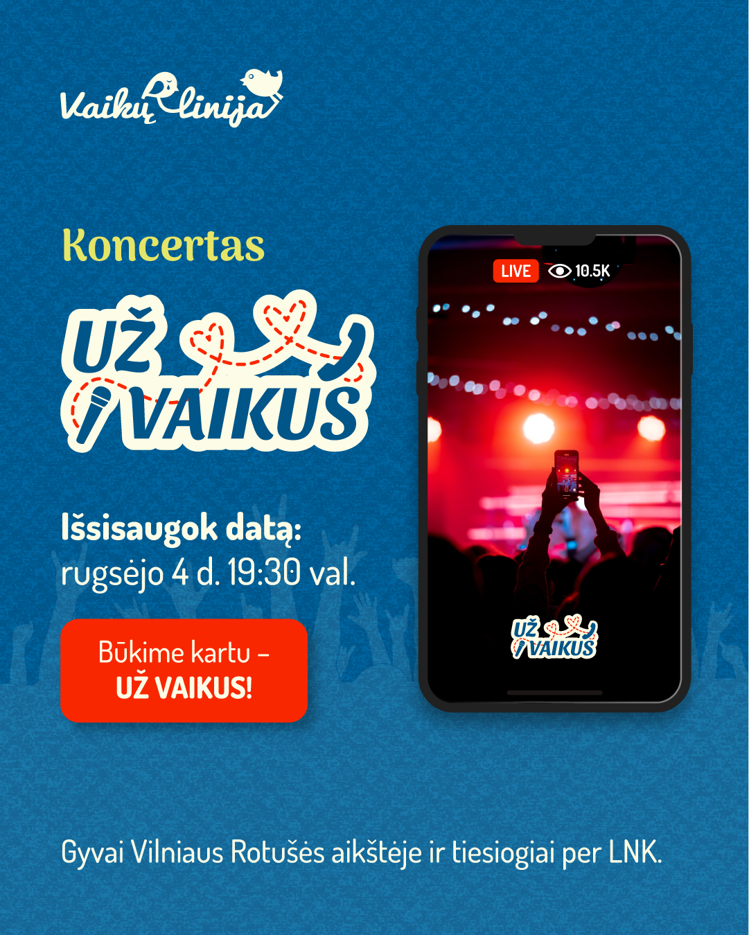 Bądźmy razem – DLA DZIECI!, wydarzenie w Wilnie
