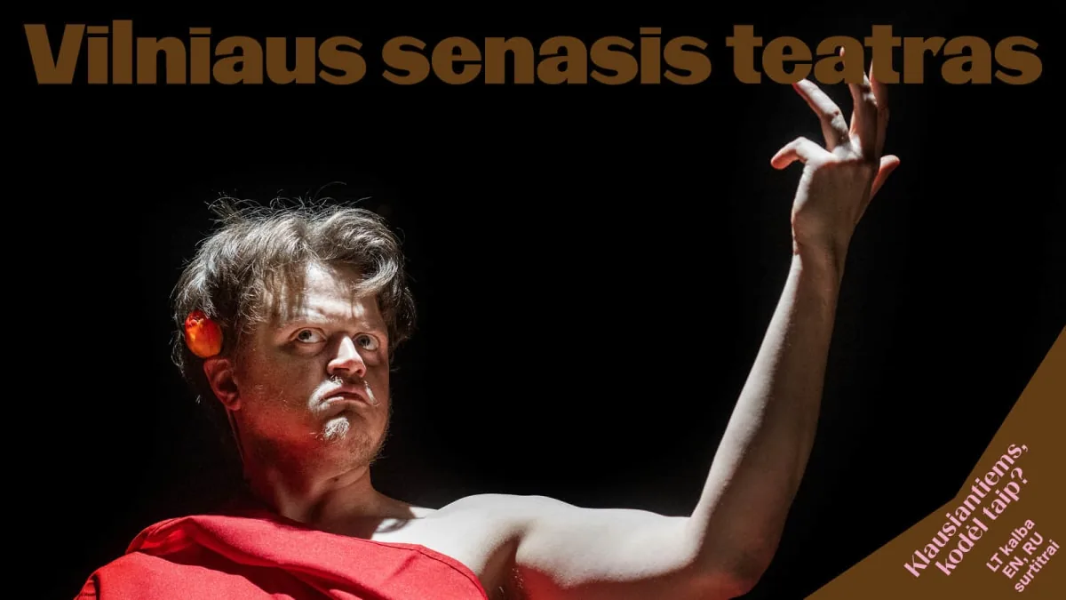 Albert Camus « CALIGULA » (Mise en scène : Jokūbas Brazys), événement à Vilnius