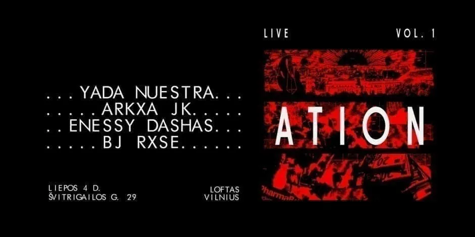 Ation Live Vol. 1, événement à Vilnius