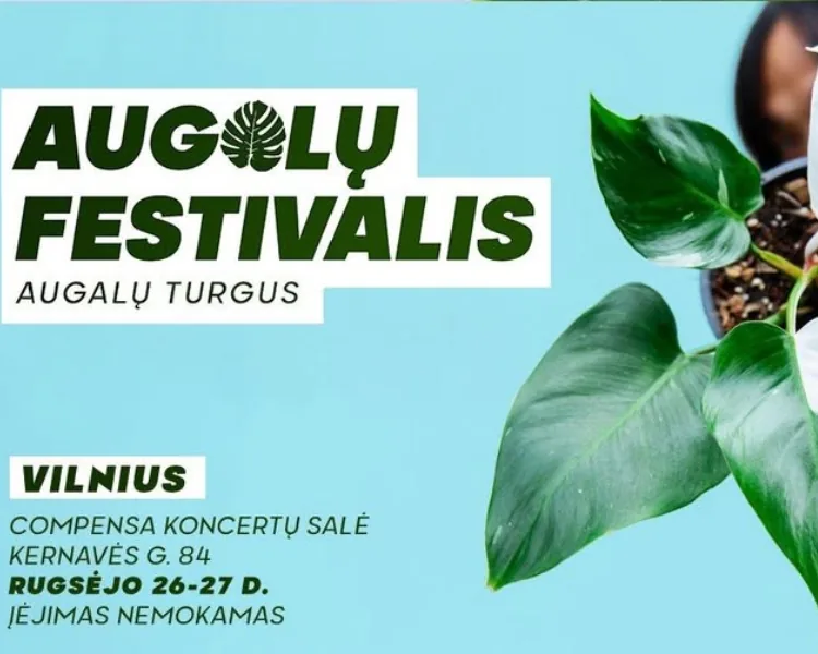 Pflanzenfestival in Vilnius, Veranstaltung in Vilnius