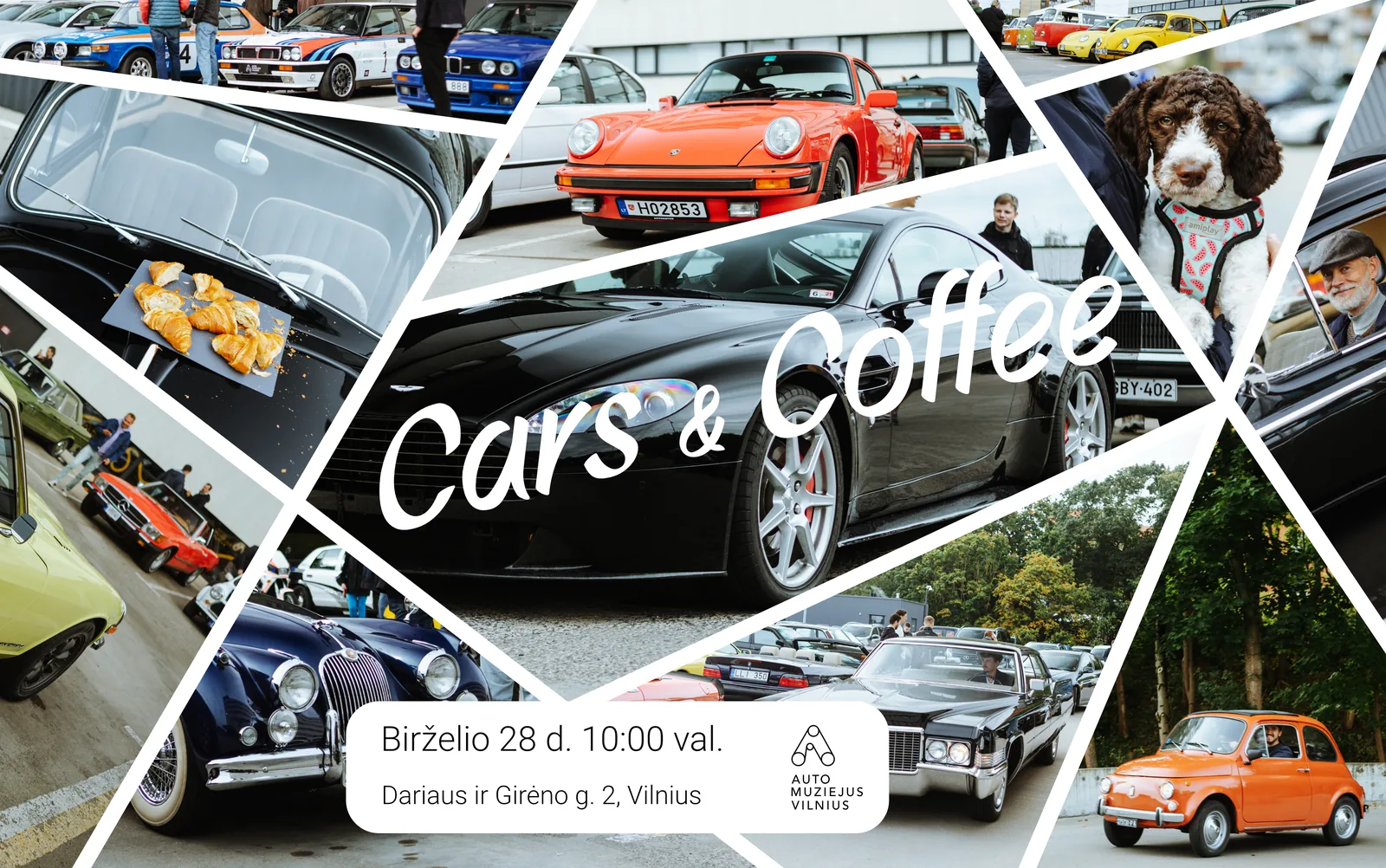 Treffen für Oldtimer-Enthusiasten: Cars & Coffee, Veranstaltung in Vilnius