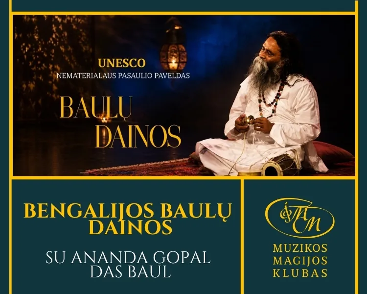 Chants des Baul du Bengale avec Ananda Gopal Das Baul