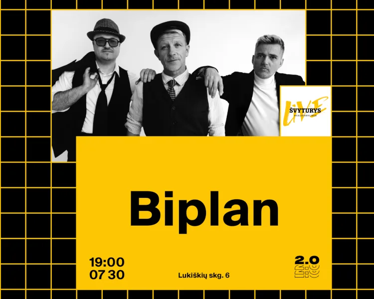 Biplan – Prison de Lukiškės 2.0, événement à Vilnius