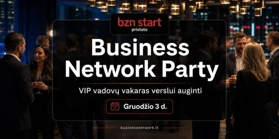 Business Network Party, événement à Vilnius
