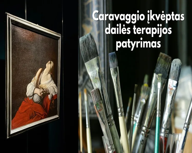 Kunsttherapie-Erlebnis inspiriert von Caravaggio, Veranstaltung in Vilnius
