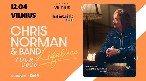 Concert de CHRIS NORMAN & BAND, événement à Vilnius