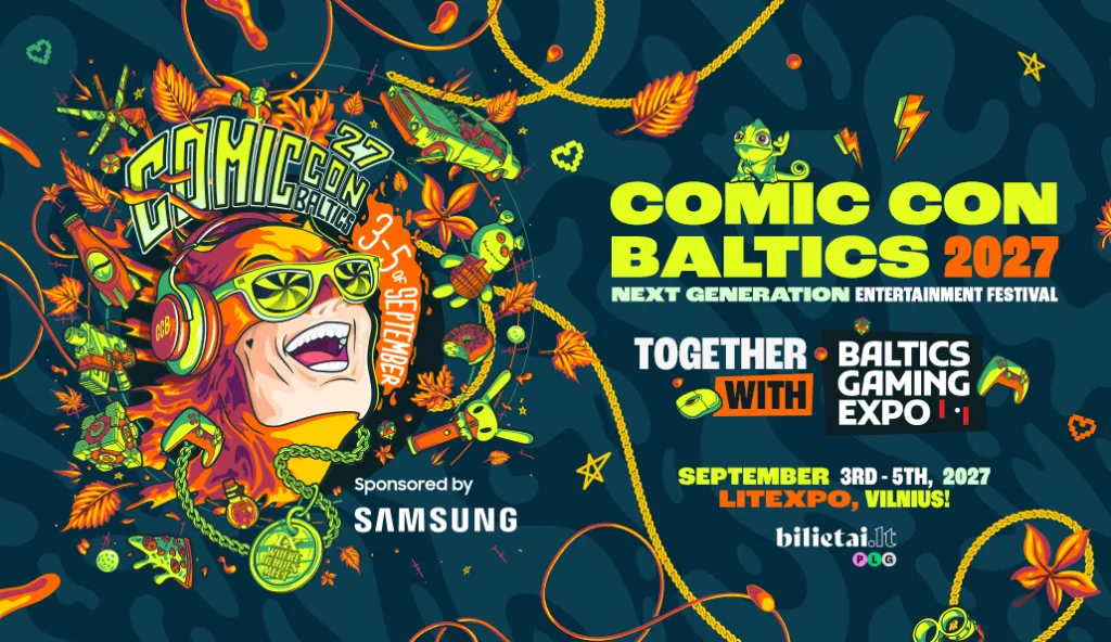 Comic Con Baltics 2027, événement à Vilnius