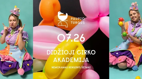 Wielka Akademia Cyrkowa | Wydarzenie dla rodzin, wydarzenie w Wilnie