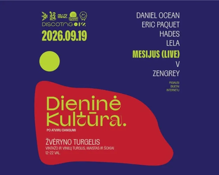 Tageskultur @ Žvėryno Turgelis, Veranstaltung in Vilnius