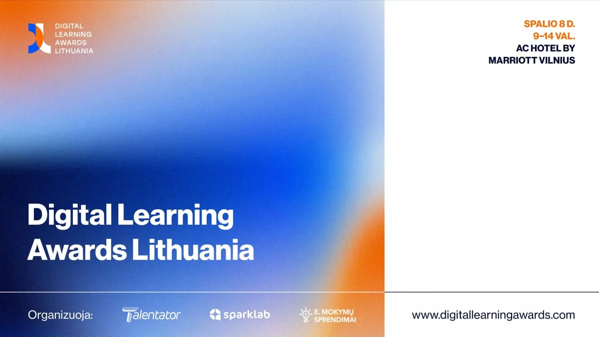 Digital Learning Awards Lithuania | Vilnius 2026, événement à Vilnius