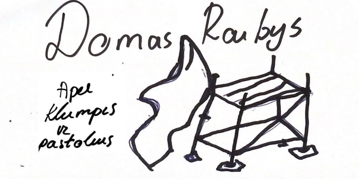 DOMAS RAIBYS : APIE KLUMPES IR PASTOLIUS | MONO SPEKTAKLIS KOMEDIJA