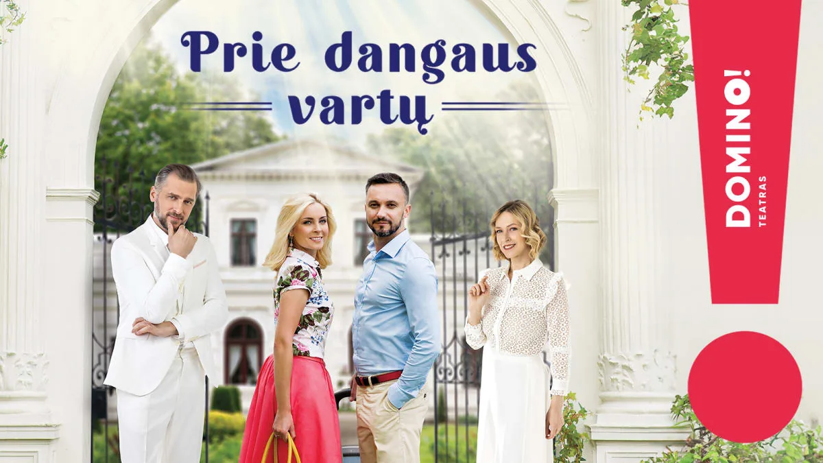 Théâtre DOMINO | comédie AUX PORTES DU PARADIS, événement à Vilnius
