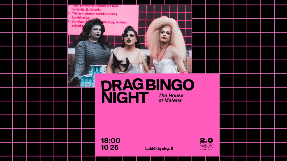 Drag Bingo | The House of Malena – Lukiškių kalėjimas 2.0