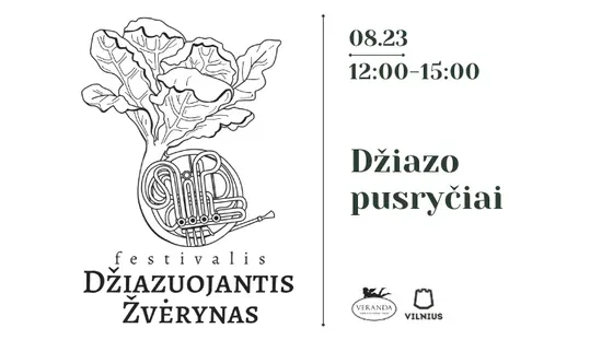 Jazz Breakfast | "Džiazuojantis Žvėrynas" Festival, event in Vilnius
