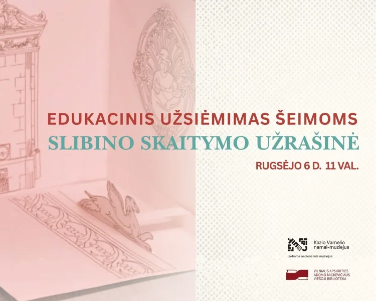 Zajęcia edukacyjne dla rodzin: „Smoczy notatnik czytelniczy”, wydarzenie w Wilnie