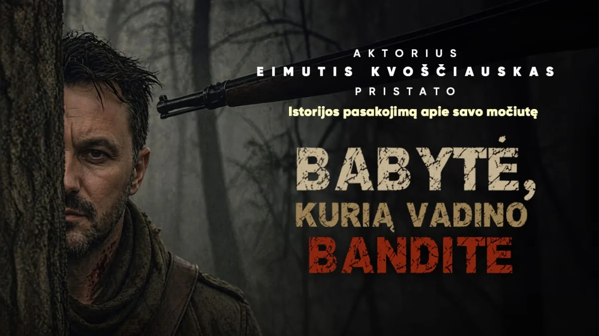 Eimutis Kvoščiauskas | La grand-mère qu'on appelait la bandit, événement à Vilnius