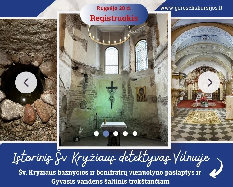 Excursion « L'énigme historique de la Sainte-Croix à Vilnius »
