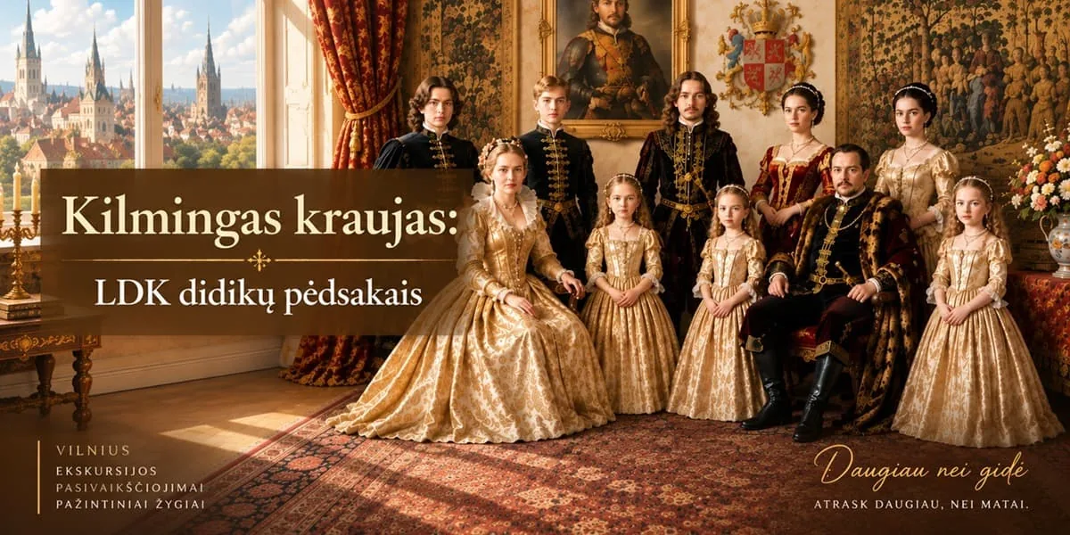 Ekskursija. Kilmingas kraujas: LDK didikų pėdsakais