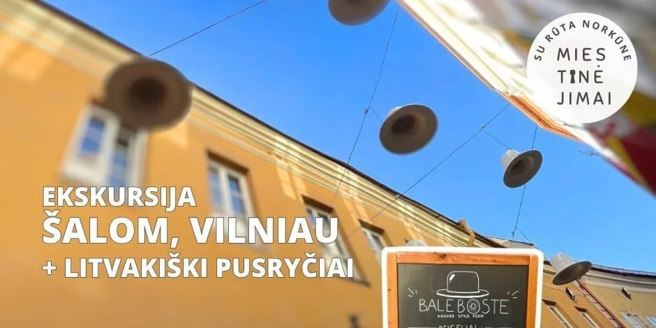 Visite guidée SHALOM, VILNIUS et petit-déjeuner litvak, événement à Vilnius
