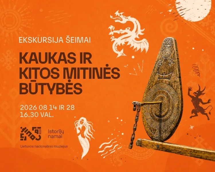 Familienführung: „Kaukas und andere Fabelwesen“, Veranstaltung in Vilnius