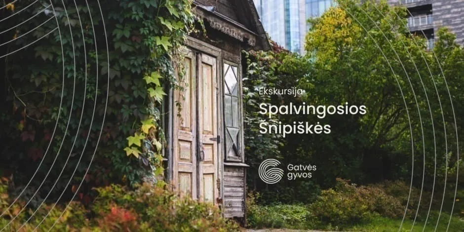 Ekskursija „Spalvingosios Šnipiškės“, Veranstaltung in Vilnius