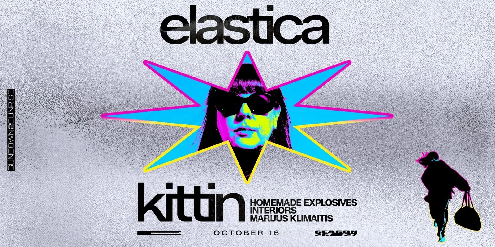 ELASTICA: KITTIN ❚ HOMEMADE EXPLOSIVES ❚ INTERIORS ❚ MARIJUS KLIMAITIS, événement à Vilnius
