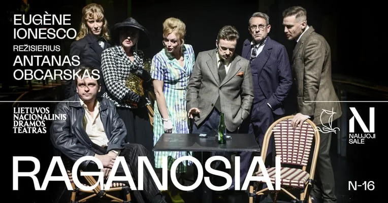 Eugène Ionesco. RAGANOSIAI, rež. Antanas OBCARSKAS (Perkeltas iš 2026 04 24)