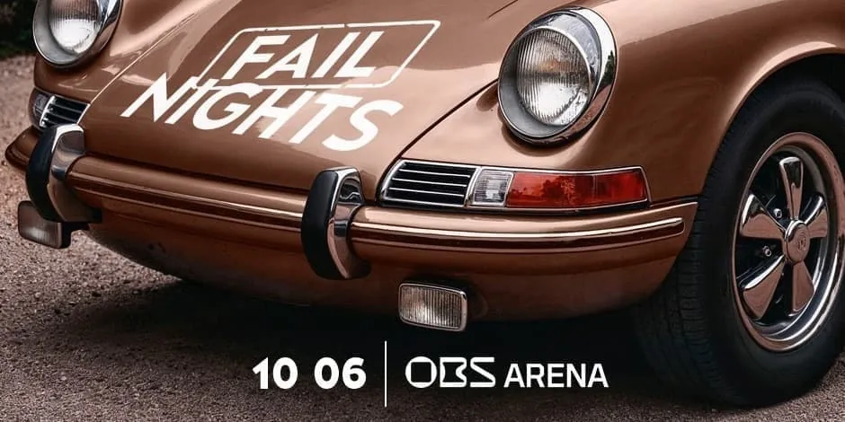 Fail Nights | OBS Arena | 6 octobre 2026, 19h00, événement à Vilnius