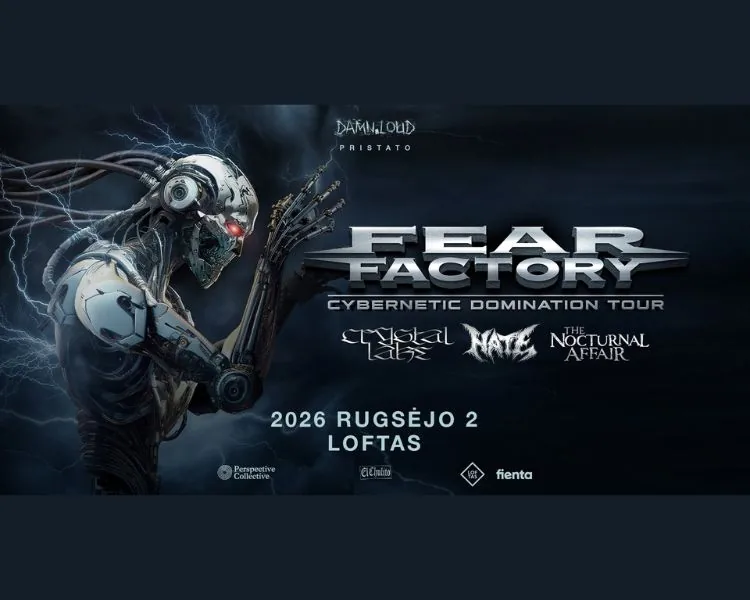 Fear Factory, Crystal Lake, Hate, The Nocturnal Affair, événement à Vilnius