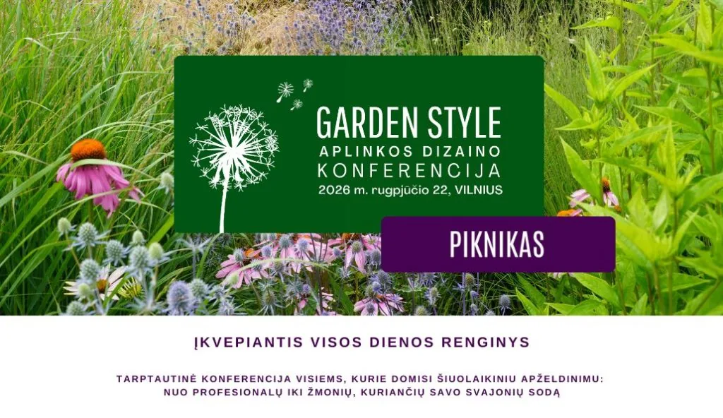 Garden Style 2026, событие в Вильнюсе