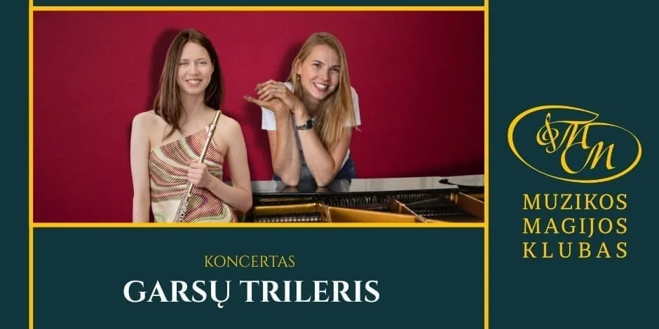 Un thriller de sons | Dominyka Šeibok et Emilija Rožukaitė, événement à Vilnius