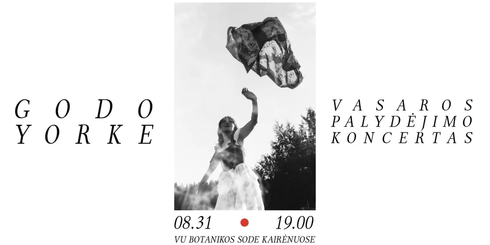 GODO YORKE – Concert d'adieu à l'été, événement à Vilnius