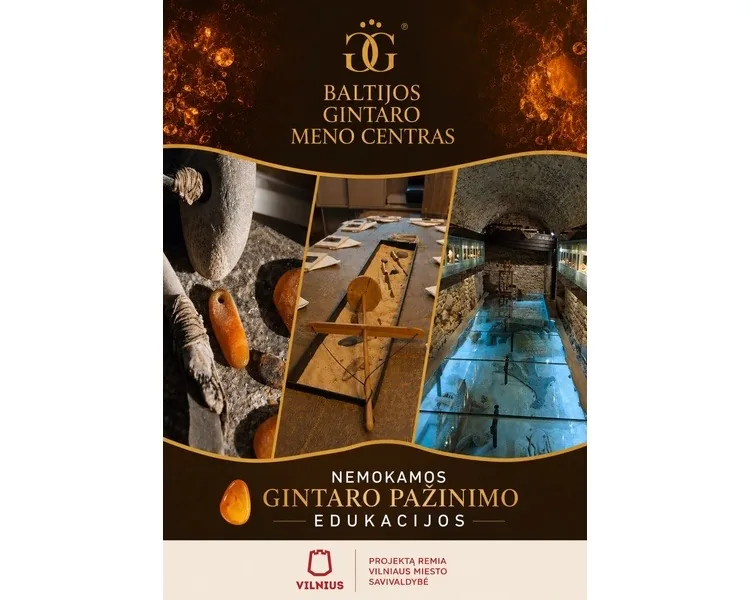 Living Amber: From Ancient Workshops to Today, event in Vilnius