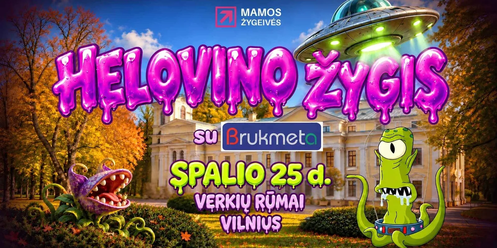 Helovino žygis | Vienas bilietas visai šeimai!
