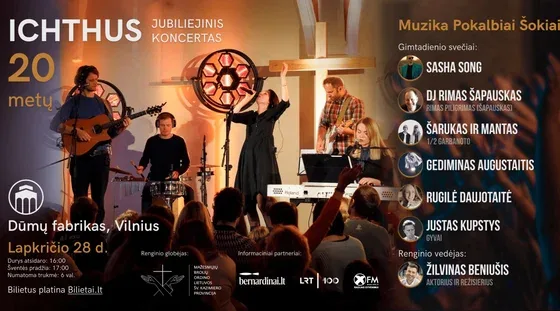 ICHTHUS – 20e anniversaire, événement à Vilnius