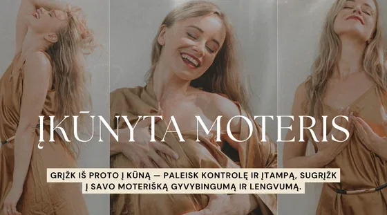FEMME INCARNÉE : Atelier somatique pour femmes, événement à Vilnius