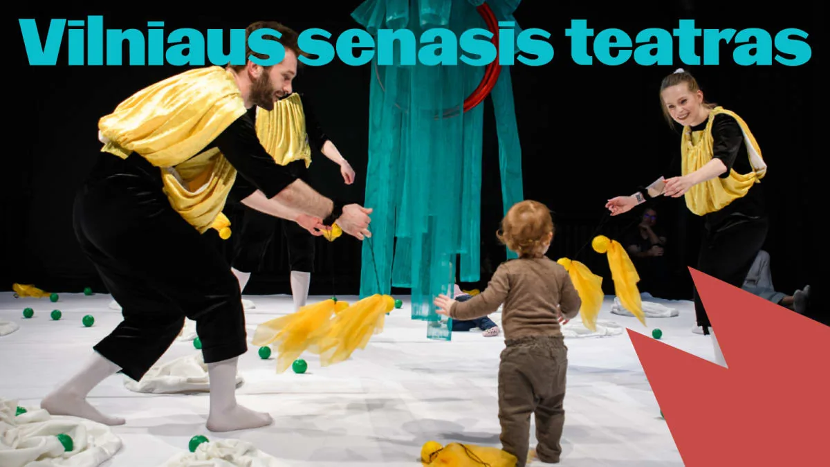 Spectacle de mouvement interactif pour bebes 6-18 mois "L'ARBRE DU MONDE" (Mise en scene: Birute Baneviciute), événement à Vilnius
