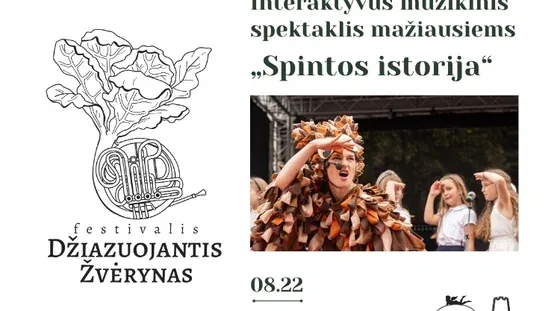 Interactive Musical Performance for the Youngest "Spintos istorija", event in Vilnius