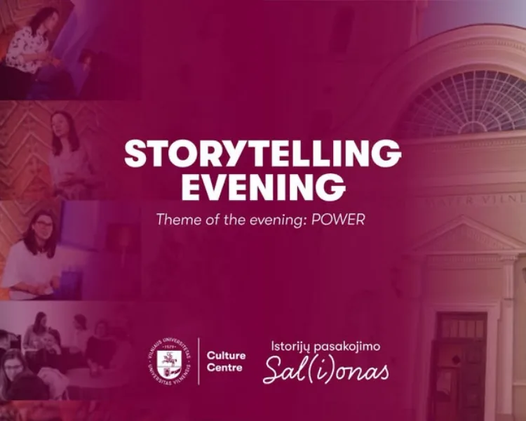 Storytelling-Salon (#64) | GALIA, Veranstaltung in Vilnius