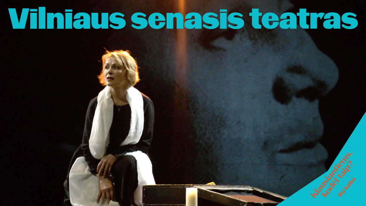 Seul-en-scène de J. Bogdanovič « JOSEPH, MARINA ET ANNA », événement à Vilnius
