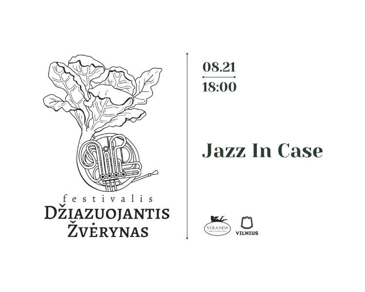 Jazz In Case | "Džiazuojantis Žvėrynas" Festival, event in Vilnius