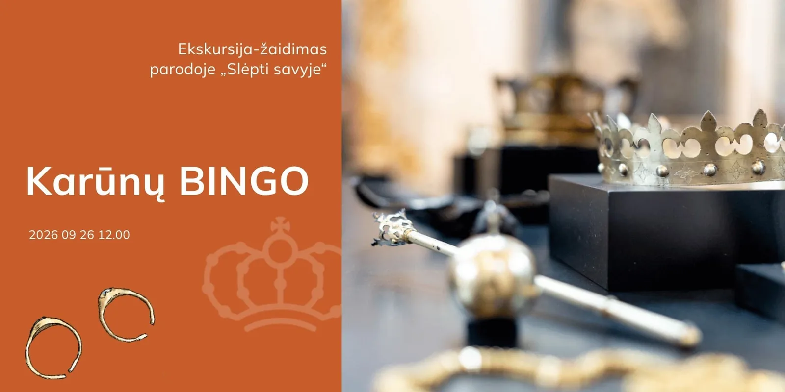 Karūnų BINGO: ekskursija-žaidimas šeimoms ir jaunimui