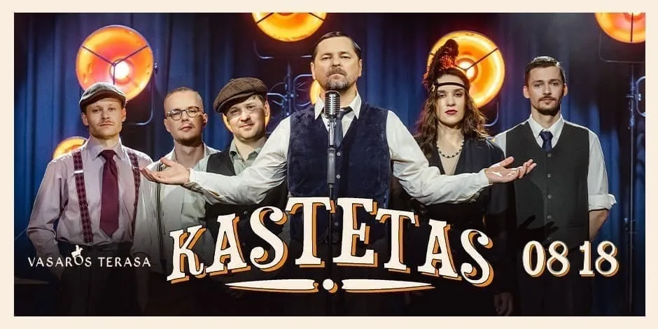 KASTETAS | Vasaros Terasa | 08 18, renginys Vilniuje